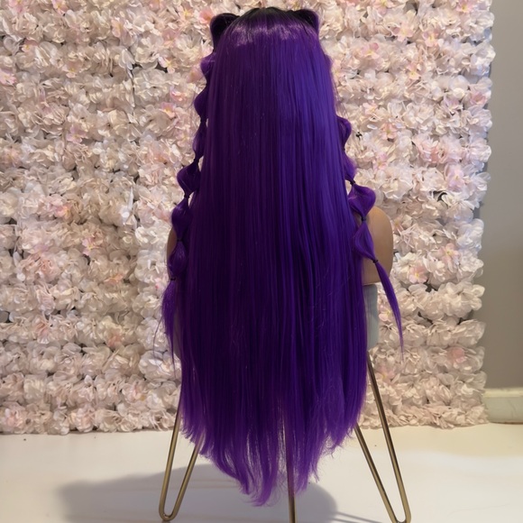 FINAL SALE lace  front purple wig - Picture 5 of 5